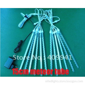 60cm led meteor shower tube snow fall light 10pcs lot double